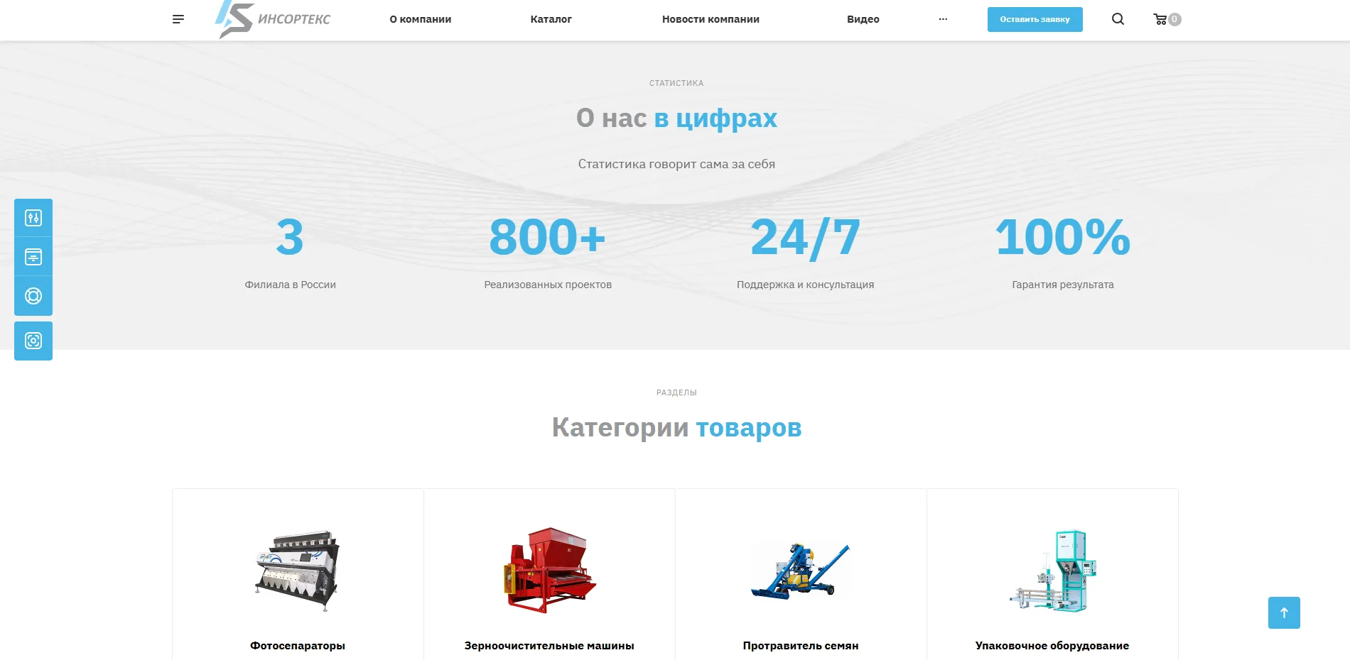 Главная как лицо бренда