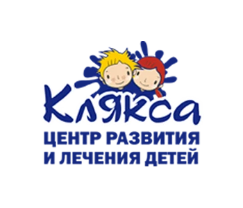 Логотип детского центра Клякса