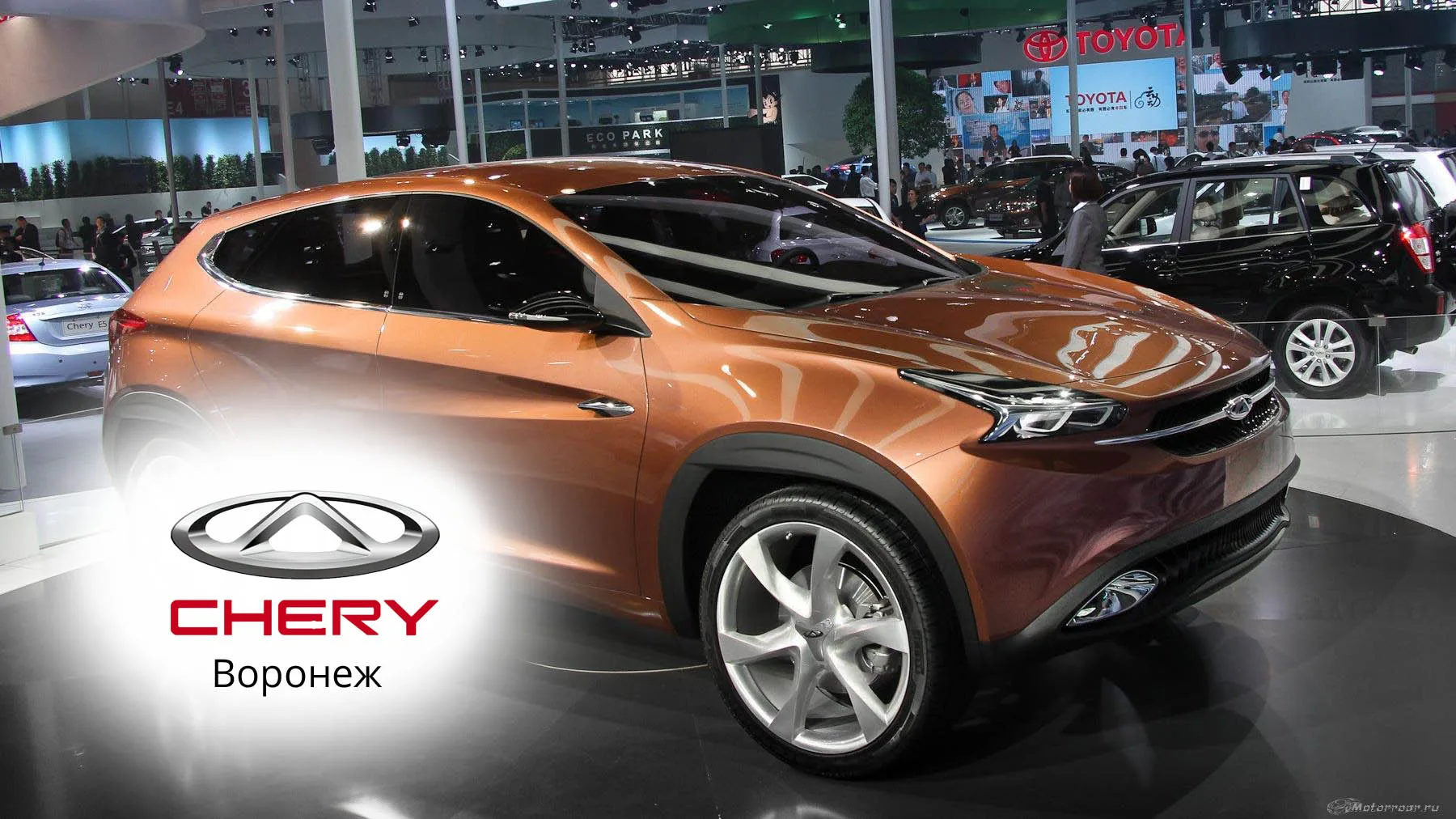 Chery — модельный ряд автосалона